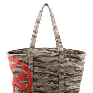 Tory Burch canvas tote bag